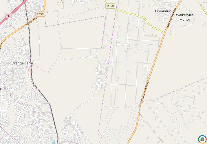 Map location of Savanna City